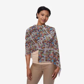 100 Indian Markets Scarf