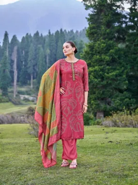 Alok Suits Dream Valle Pure Finest Pashmina Designer Digital Print Suit