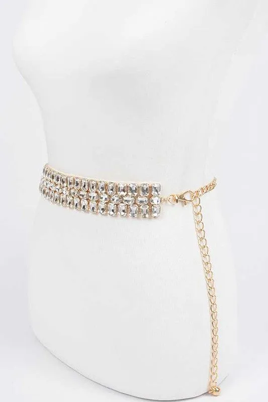 Bejewel Statement Chain Belt