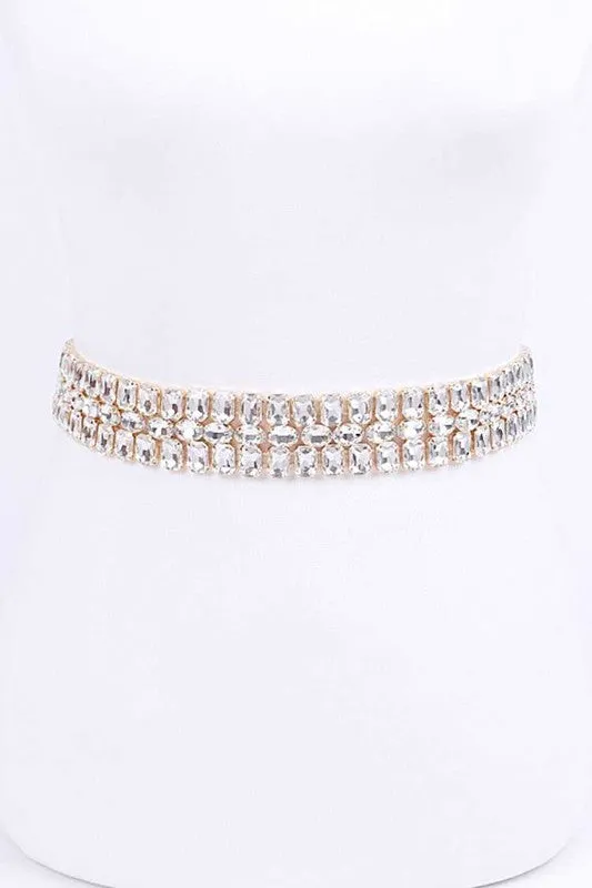 Bejewel Statement Chain Belt