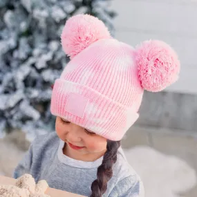 CC Kids Pom Pom Tie-Dye Beanies Hats