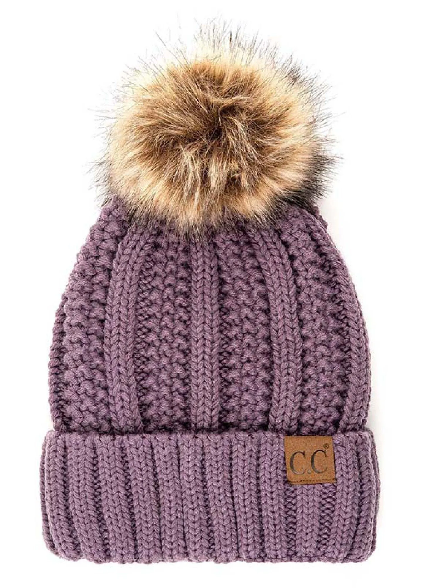 CC Kids Trending Pom Lined Beanies Hats