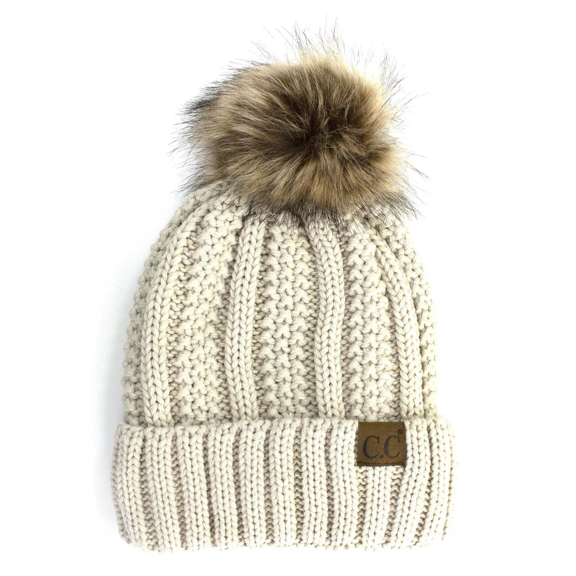 CC Kids Trending Pom Lined Beanies Hats