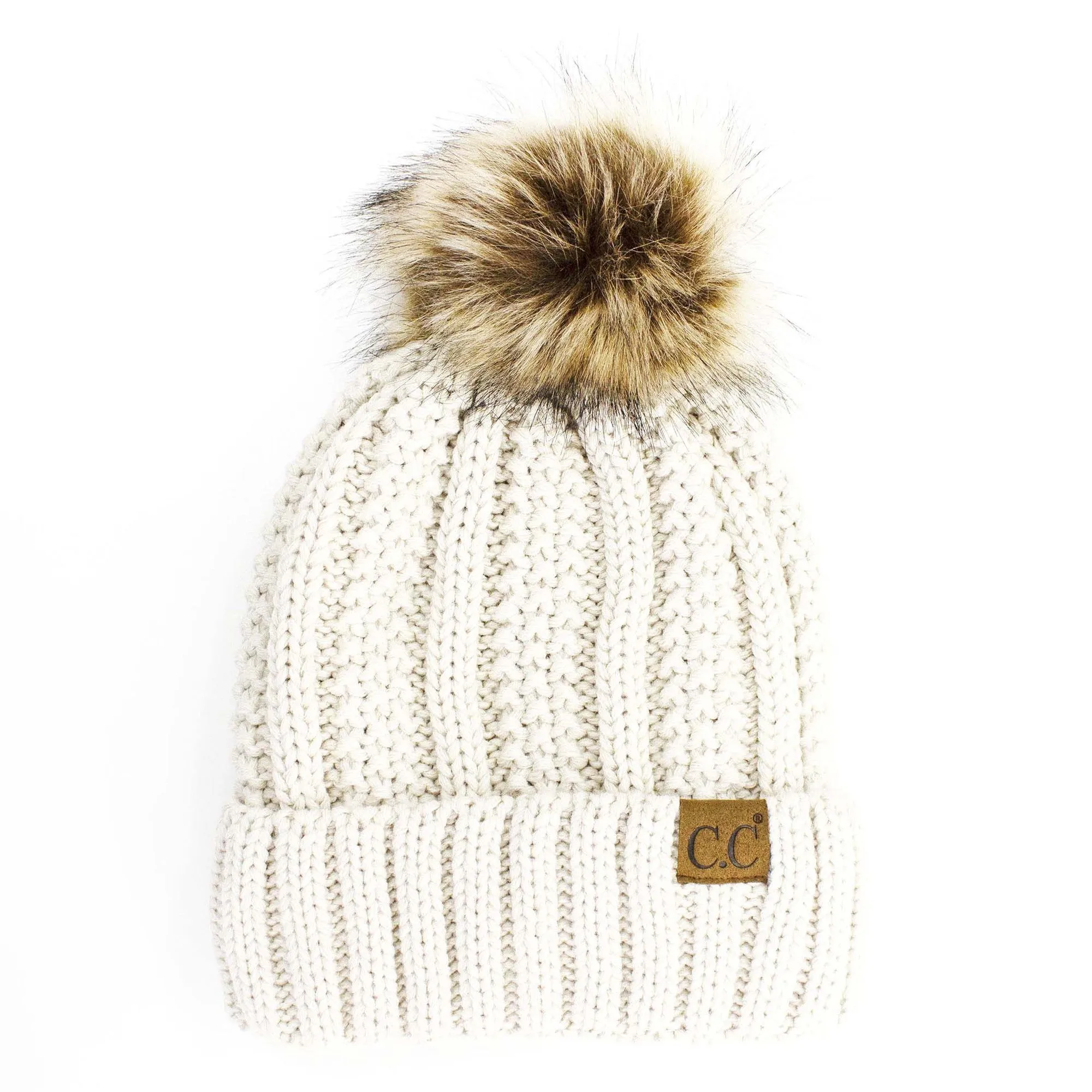 CC Kids Trending Pom Lined Beanies Hats