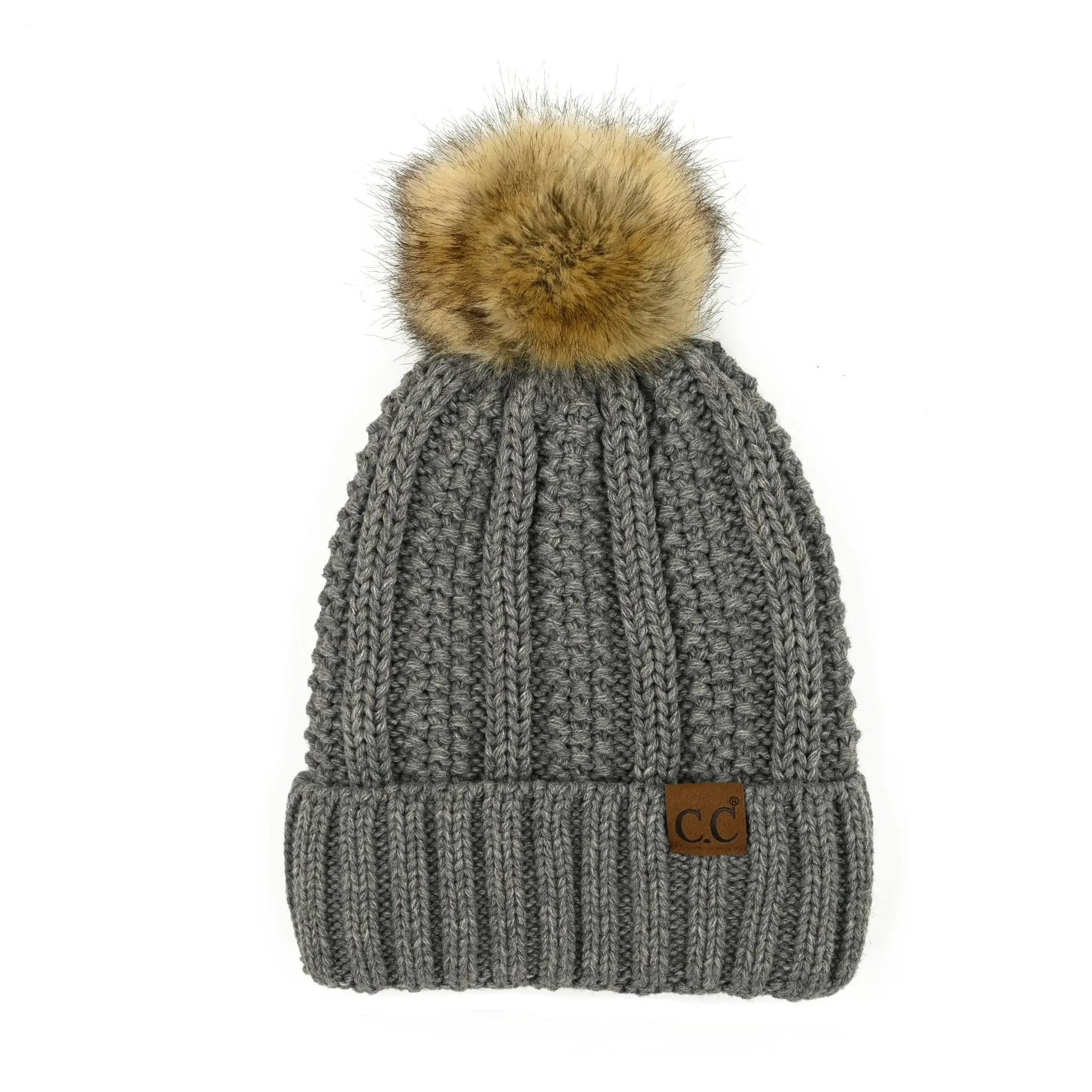 CC Kids Trending Pom Lined Beanies Hats
