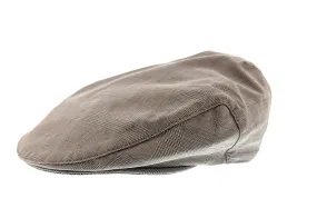 Dolce & Gabbana Men’s Light Grey Plaid Flat Cap -Adult M