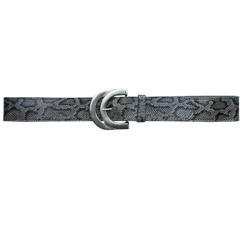 Double Half-Circle  - Grey Snake