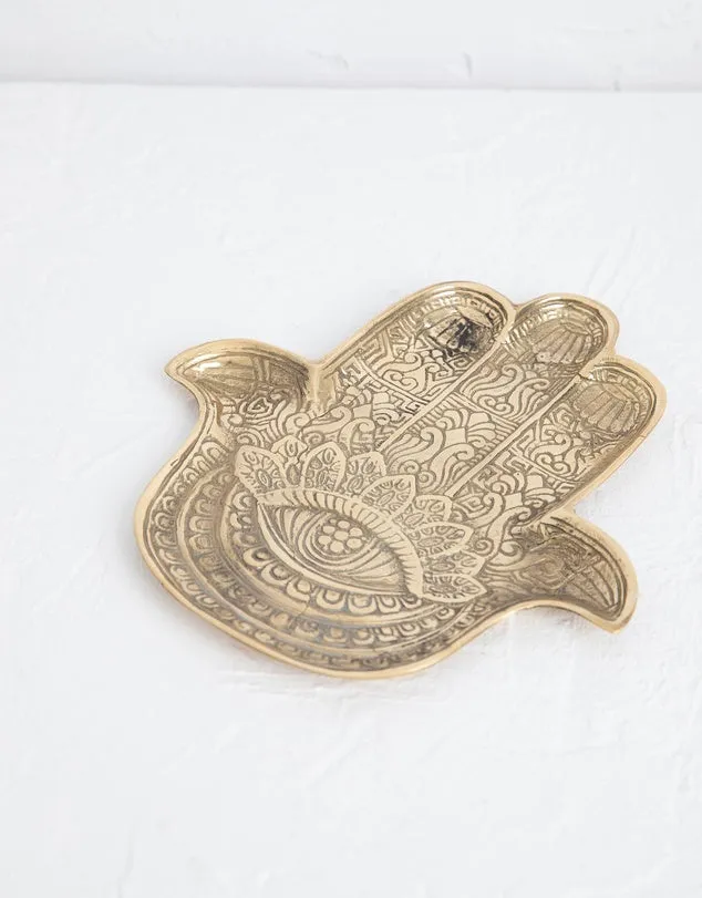 Hansa Tray Brass