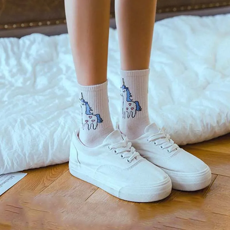 Kawaii Unicorn Socks