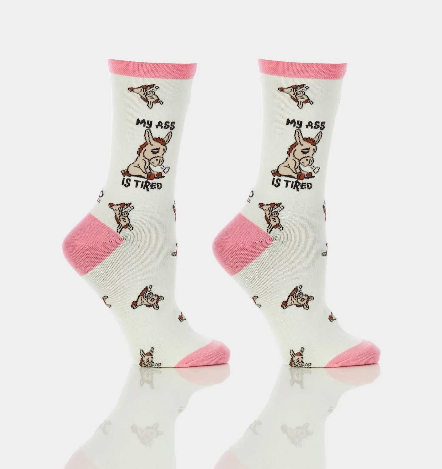 My Ass Is Tired Women's Crew Socks