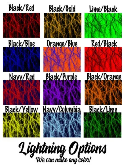 Personalized Lightning Volleyball Crew Socks