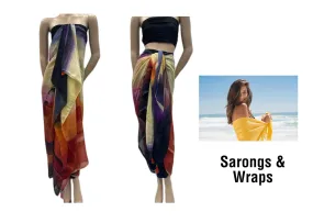 Printed Chiffon Sarong - 02