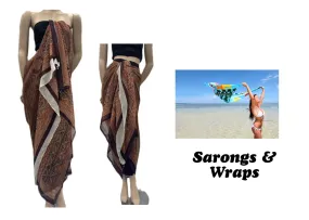 Printed Chiffon Sarong - 16