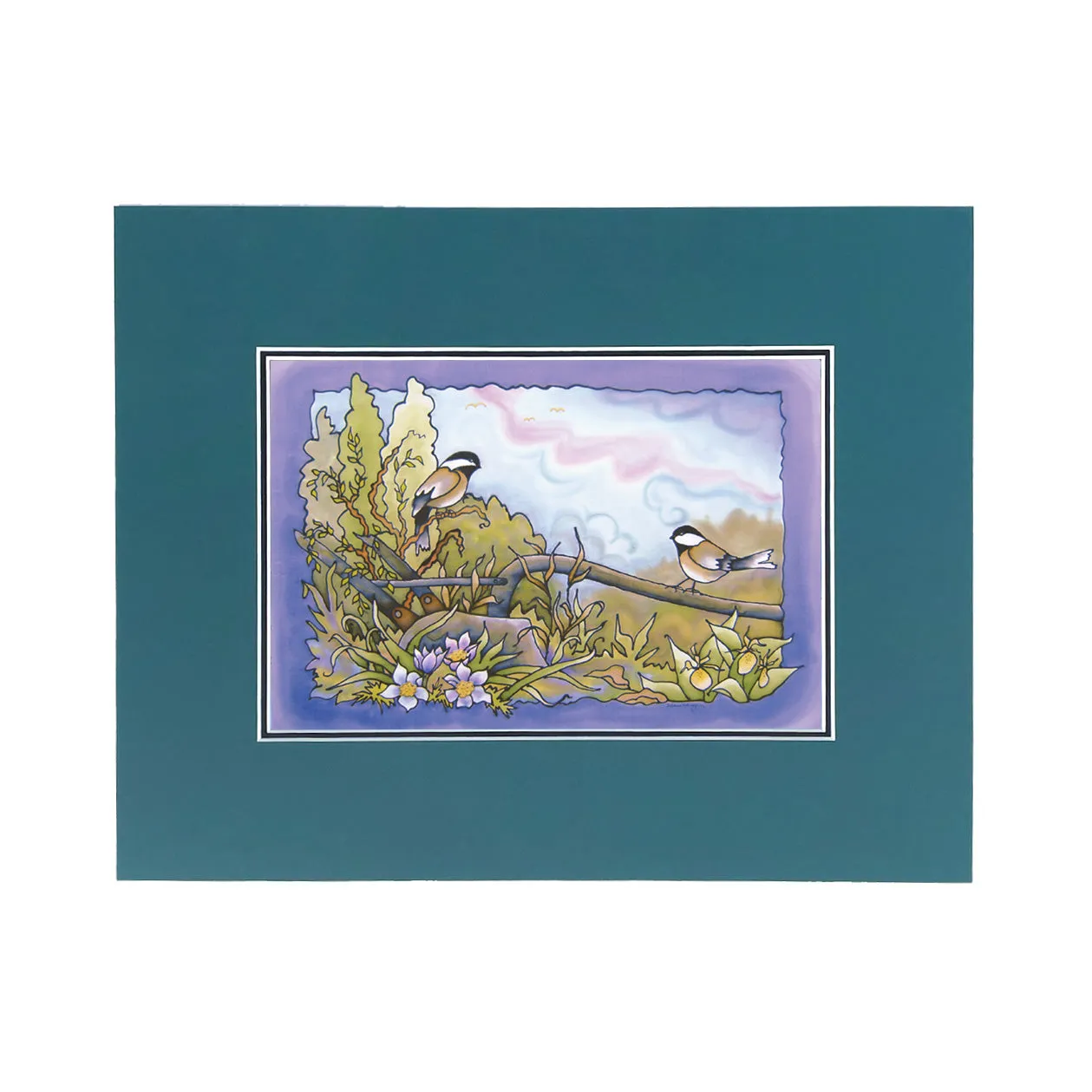 Spring Chickadee 2 Print | 14"x11"