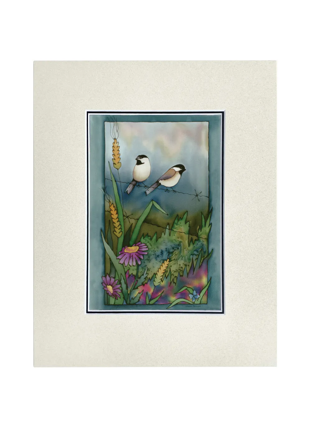 Summer Chickadee 1 Print | 11"x14"