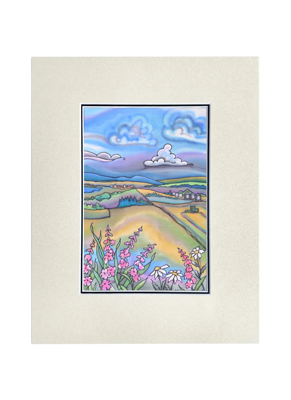 Summer Haying Print | 11"x14"