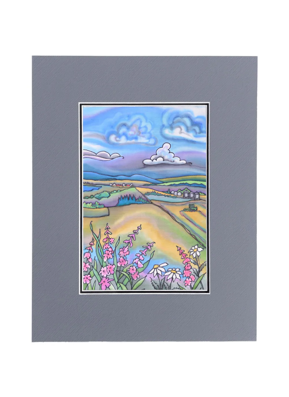 Summer Haying Print | 11"x14"