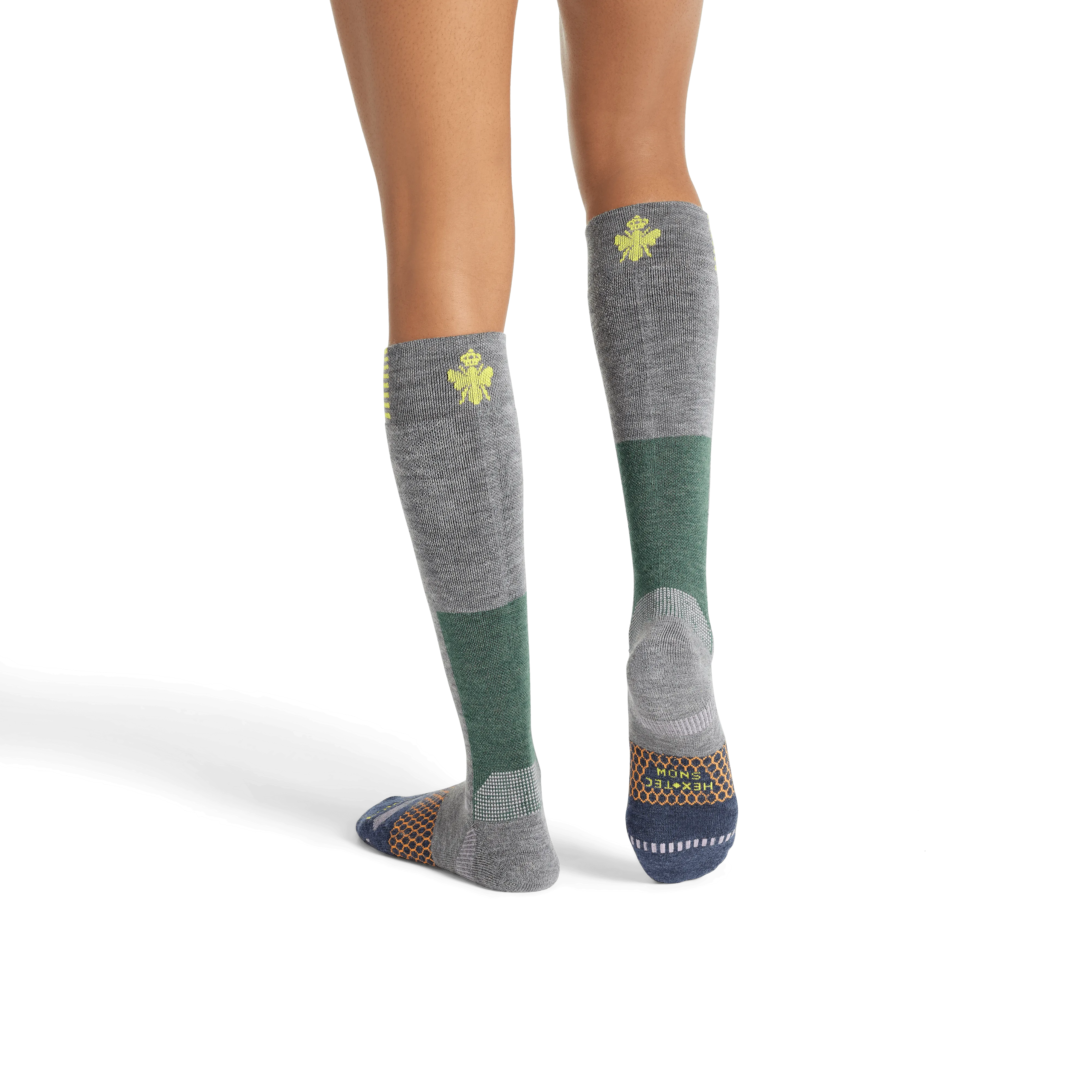 Women's Full-Cushion Merino Wool Blend Ski & Snowboard Socks